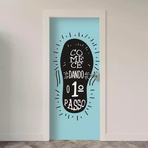 Adesivo de Porta Frases