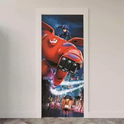 Adesivo de Porta Desenhos & Animações