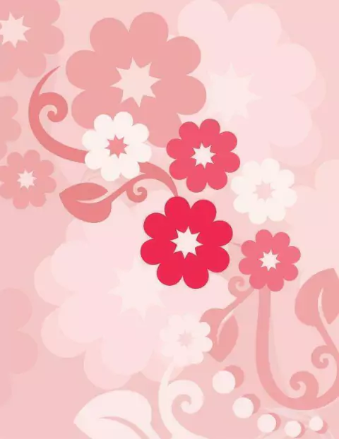 Papel de Parede Floral 250x300cm