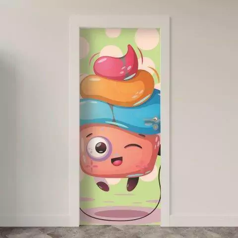 Adesivo de Porta Infantil & Baby