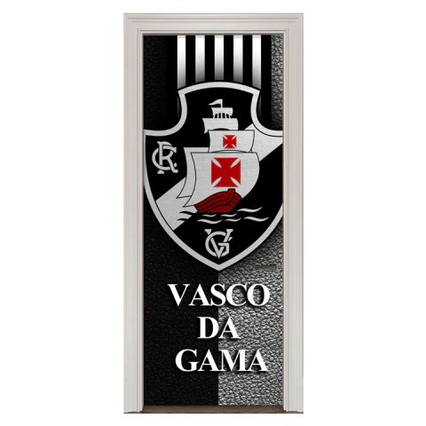 Adesivo de Porta Futebol Vasco da Gama