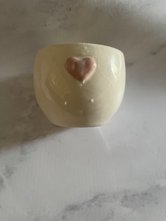 CUENCO CORAZON ROSA