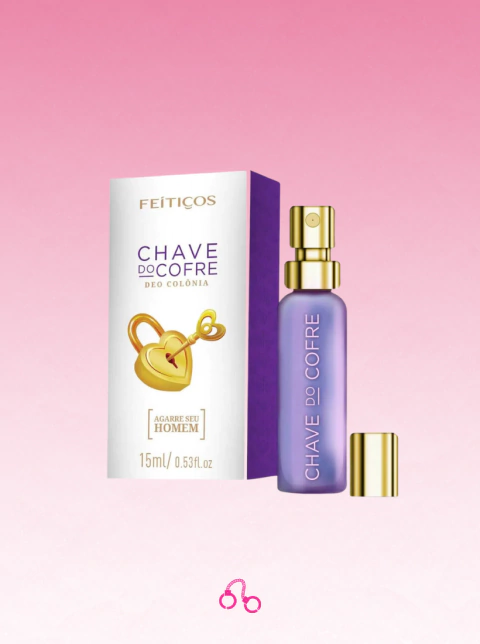 PERFUME AFRODISÍACO CHAVE DO COFRE 15ML