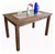 Mesa Vintage em Pinus Taeda com Tampo de Cerâmica - 120cm