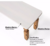 Banco de Madeira e MDF Rústico 4 lugares - Corona Cera Mel / Branco Fosco - World Cadeiras | Aluguel De Mesas E Cadeiras, Kit Conjunto Mesa E Cadeira Infantil