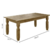 Mesa De Jantar Corona 182x91 Madeira Retangular Resistente na internet