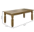 Mesa De Jantar Corona 182x91 Madeira Retangular Resistente na internet