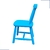 Conjunto Mesa Infantil Kit Mdf 60x60 com 2 Cadeira Cadeirinha Infantil Colorida Espanha Lisa