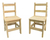 Kit Conjunto Mesa Mesinha MDF 60X60 Com Baú Com 2 Cadeiras Cadeirinhas De Madeira Para Desenhar Ou Colorir
