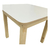Kit Conjunto Mesa Mesinha MDF 60X60 Com Baú Com 2 Cadeiras Cadeirinhas De Madeira Para Desenhar Ou Colorir - loja online