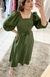 Vestido Penélope verde (U) na internet