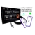 Kit Multimidia Saveiro Robust 2016 / 2019 9 Pol Carplay AndroidAuto USB BT - Roadstar 908BR - Retrucar