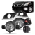 Kit Farol De Milha Neblina Corolla 2015 2016 2017 Mold Preta
