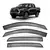 Calha De Chuva Hilux 2016 em diante Jogo 04 Portas