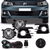 Kit Farol Neblina Milha Gol G7 2017 2018 Aro Cromado Botão Modelo Original