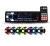 Rádio Mp3 Som Automotivo Bluetooth 7 Cores 200w USB Sd First Option Sd 6699