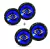 Kit 4 Alto Falantes Hurricane 6 Polegadas 260w Rms Class