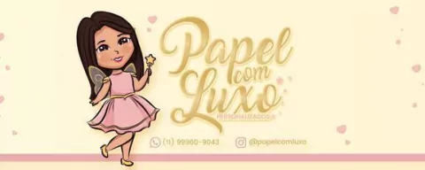 Papel com Luxo Personalizados