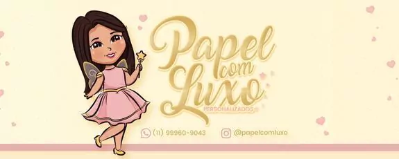 Papel com Luxo Personalizados
