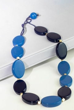 Colar Resina Detalhe Fosco - comprar online