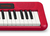 Teclado Casio Casiotone Digital Vermelho CTS200RDC2BR