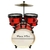 Bateria RMV Rock Kids Aro de Madeira Vermelha