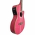 Violão PHX Nylon Flat Elétrico c/ Afinador Rosa FTN35PK - comprar online