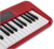 Imagem do Teclado Casio Casiotone Digital Vermelho CTS200RDC2BR