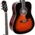 Violão Giannini GD1 EQ Dreadnought Sunburst - comprar online