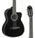 Violão Clássico Nylon AD-60 BKS Memphis Cutaway EQ t/Spruce B/S Linden - Discolândia