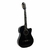 Violão Clássico Elet Lorenzzo Cutaway Nylon Preto VTLSC1954P