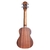 Ukulele Seizi Bali Concert Elétrico com Afinador Sapele - Discolândia