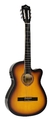 Violão Michael Semi Flat Nylon Elétrico com Afinador VMS318 SB