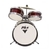 Bateria Phx Infantil 3 PCS Vinho BIP14RD