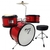 BATERIA ACUSTICA 2T INFANTIL RD