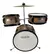 Bateria Infantil Turbinho - Madeira