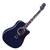 Violão Di Giorgio Folk Elétrico com Afinador Aço Azul GEBL