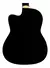 Imagem do Violão Clássico Nylon AD-60 BKS Memphis Cutaway EQ t/Spruce B/S Linden