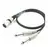 Cabo Audio Xlr Mxt Y 1 Macho X 2 P10 Mono 5 Metros - comprar online