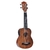 Ukulele Seizi Soprano Bali Elétrico com Afinador Tobacco