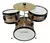 Bateria Infantil Turbinho - Madeira - comprar online