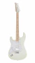 Guitarra Canhota Seizi Musashi Fun HSS Snow White Bag