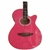 Violão PHX Nylon Flat Elétrico c/ Afinador Rosa FTN35PK na internet