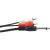 Cabo P10 2 X Plug RCA 1,8M Storm - PCT / 10
