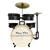 Bateria RMV Rock Kids Aro de Madeira Preto com Chimbal na internet