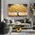 Quadro Decorativo Abstrato Árvore Gold - loja online