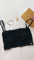 Top alça e bojo removível Silene Preto - Lupway | Lingeries 