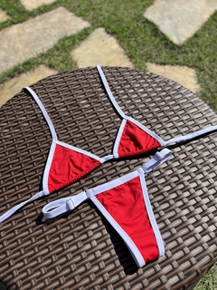 Conjunto Bronze vermelho na internet