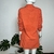 Camisa Alongada Laranja - Haut - loja online