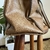 Bolsa Cáqui de Mão com Alça - Red Flamingo - loja online